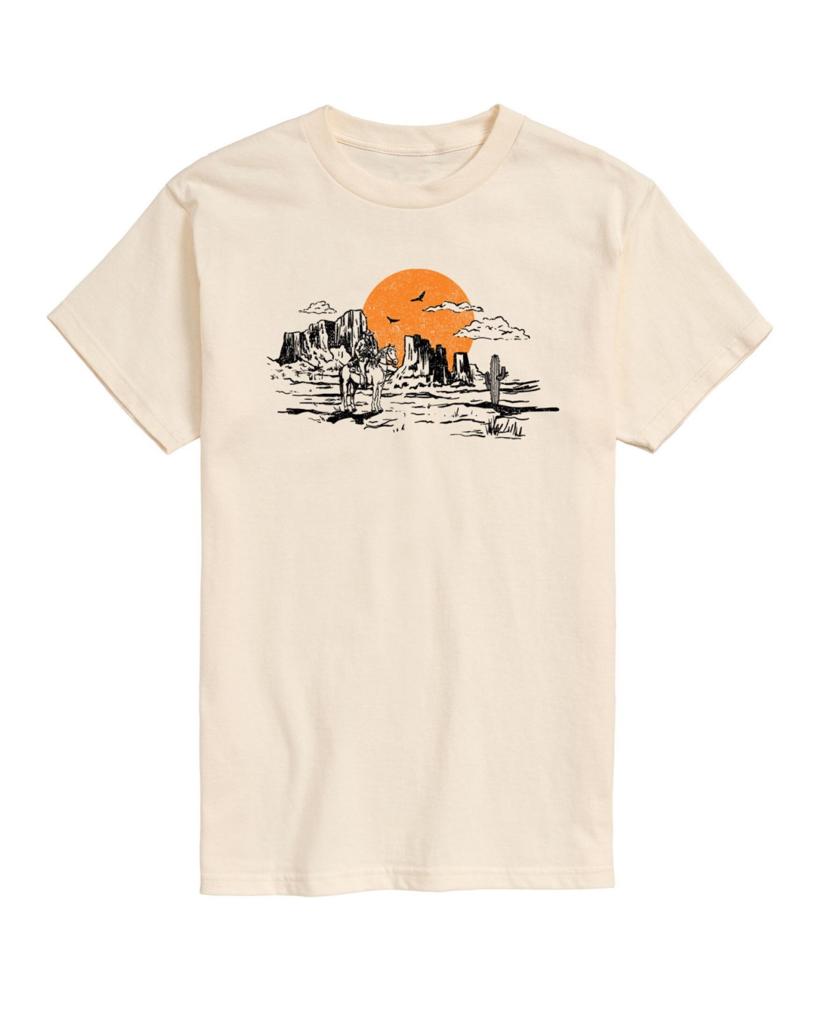 Airwaves Men's Mountain Sun Short Sleeve T-shirt - Khaki