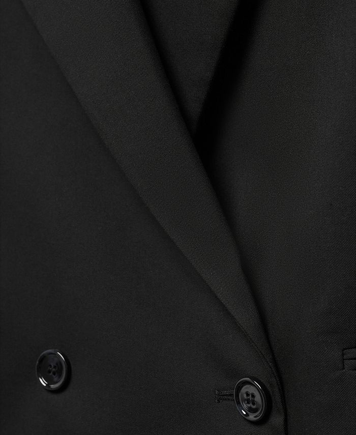 MANGO Women's Short Double Breasted Blazer Macy's