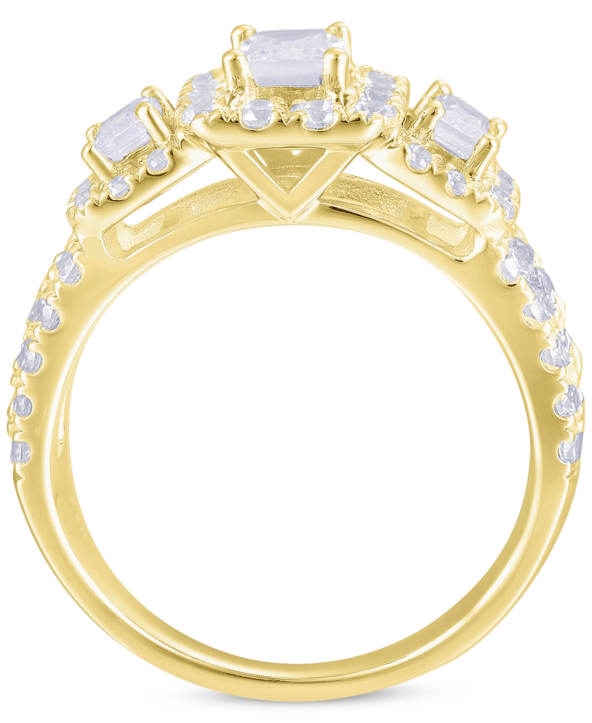 Diamond Engagement Ring (2 ct. t.w.) in 14k White, Yellow or Rose Gold