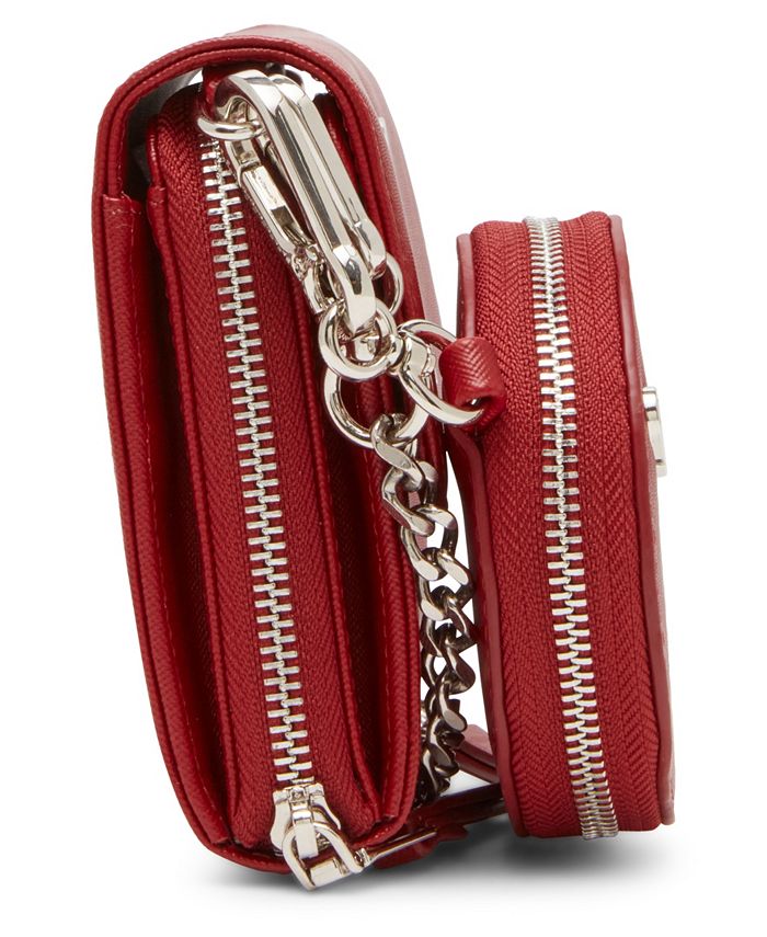 Steve Madden Boxed Carina Crossbody Wallet - Red