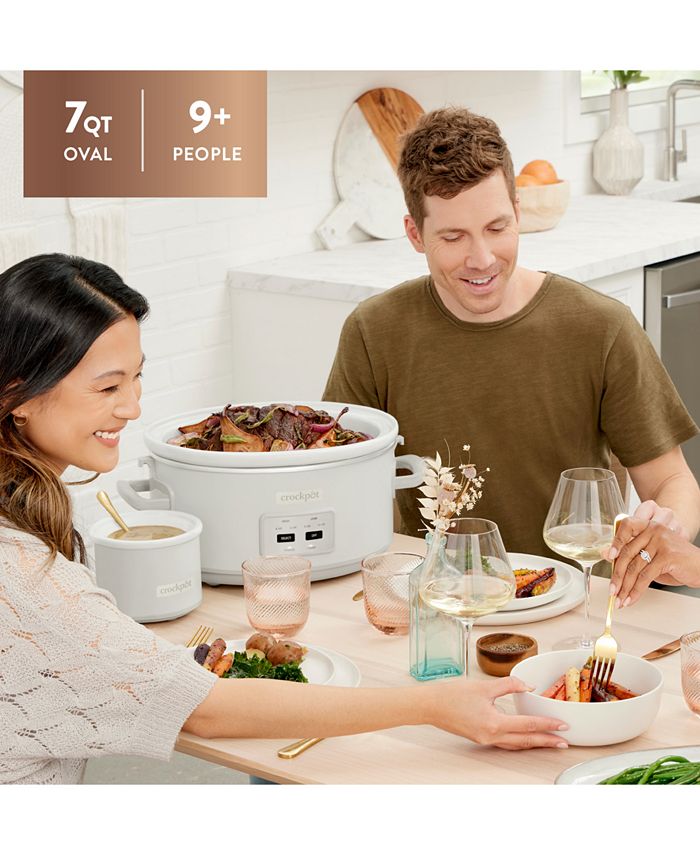 CrockPot 7Qt. Cook & Carry Programmable Slow Cooker & Little Dipper