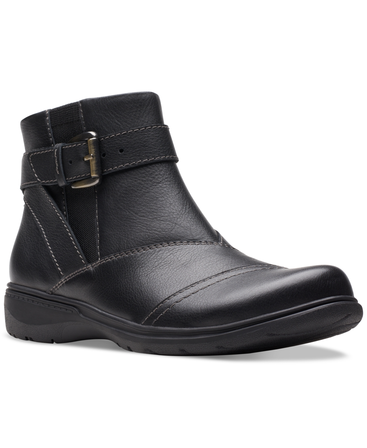 Clarks Women s Carleigh Dalia Buckled Ankle Booties Women s Shoes Smart Closet