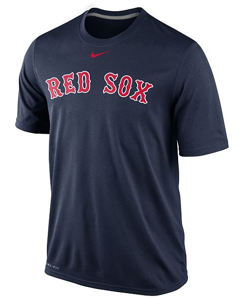 Nike Men S Boston Red Sox Legend Wordmark T Shirt Reviews
