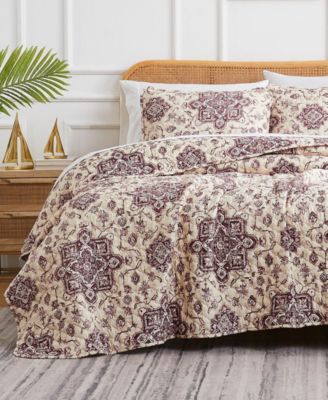 Southshore Fine Linens Persia Oversized Quilt Set In Multi