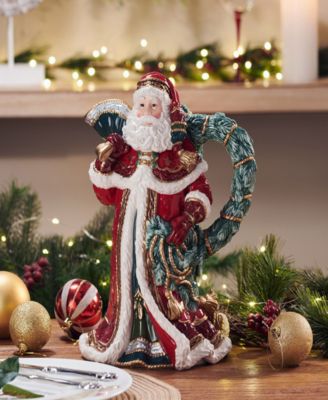 Noel Holiday Santa Pitcher, 12.5-in
