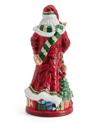 Studio Collection 13-Inch African-American Santa Figurine