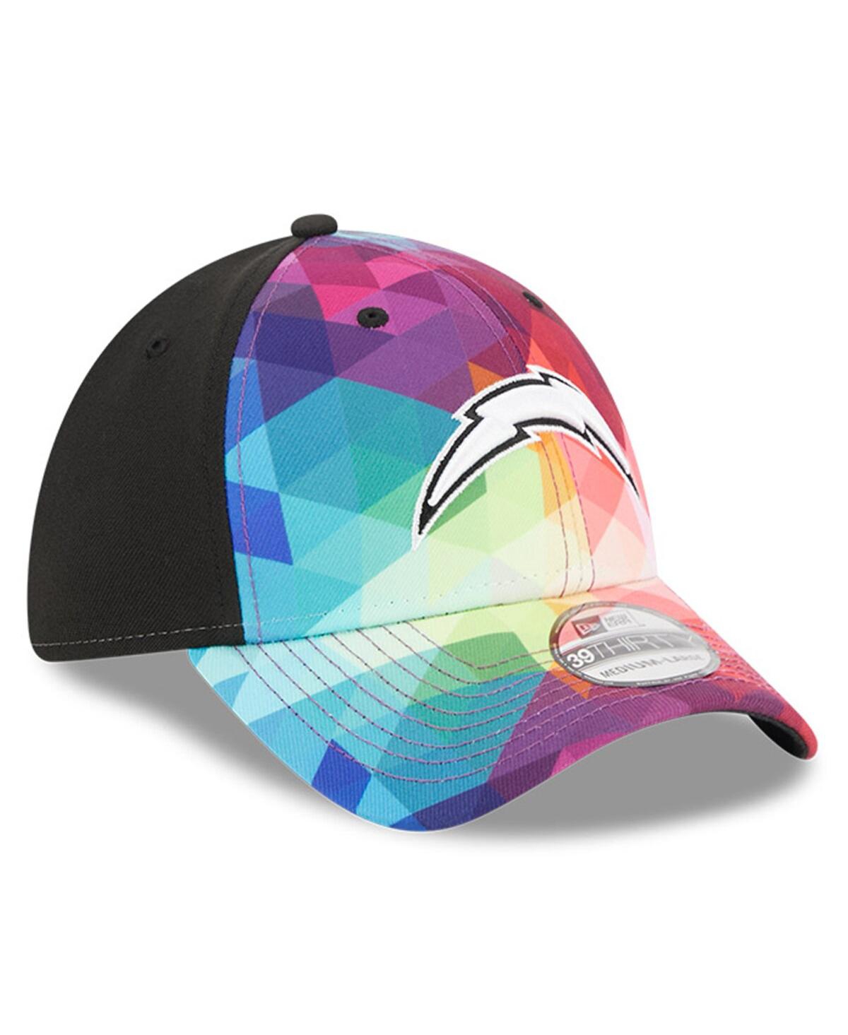 New Era Men's And Women's  Multicolor, Black Los Angeles Chargers 2023 Nfl Crucial Catch 39thirty Fle In Multicolor,black