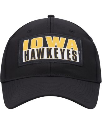 Men's Black Iowa Hawkeyes Positraction Snapback Hat