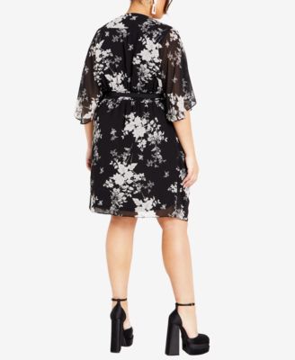 Plus Size Bouquet Mini Dress