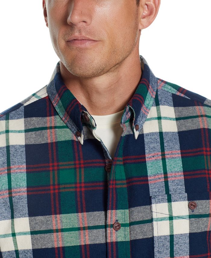 Weatherproof Vintage Men's Antique-Like Flannel Shirt - Macy's