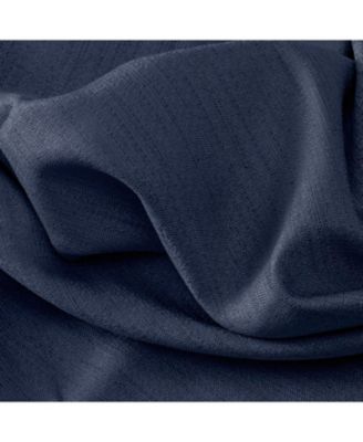 Grasscloth Lined Rod Pocket Tie-Up Curtain Panel 54"W x 63"L