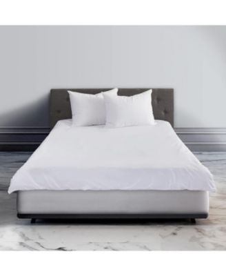 Waterproof White Zippered Duvet Cover - Full