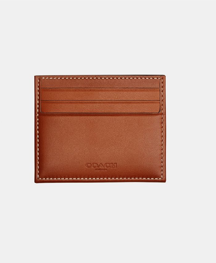 COACH Id Card Case And Money Clip Set in Brown for Men