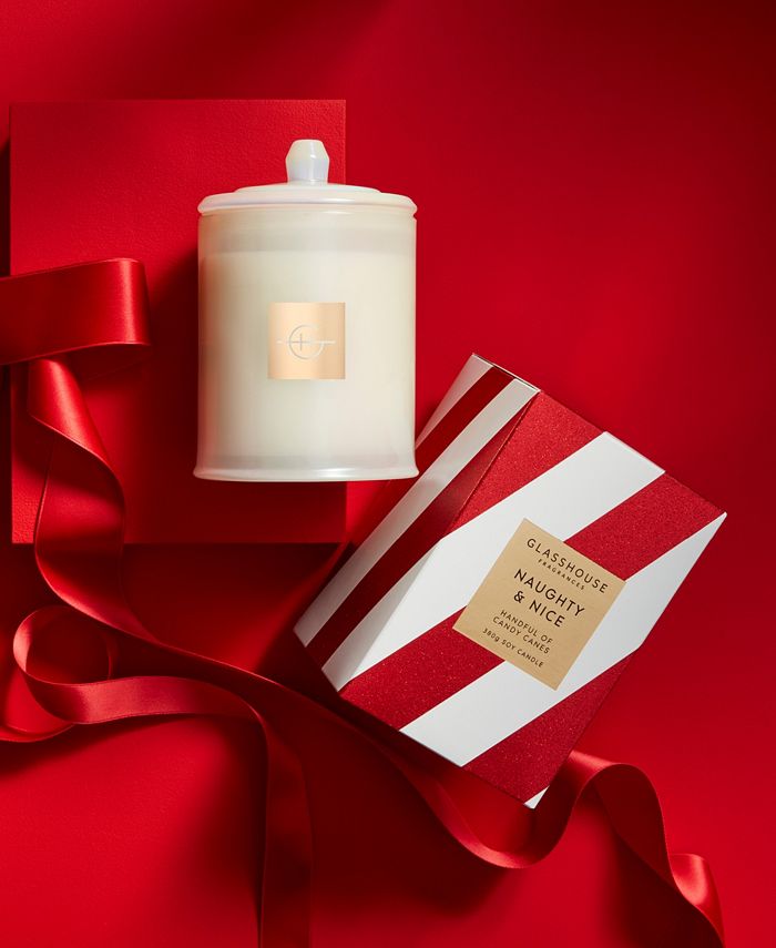 Glasshouse Fragrances Holiday Sugar Coated Naughty & Nice Triple