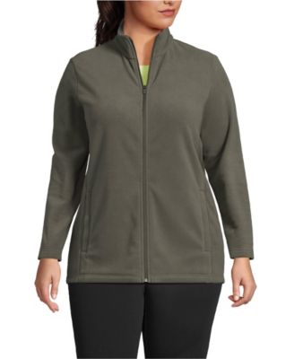 Plus Size Anyweather Fleece Full Zip Jacket