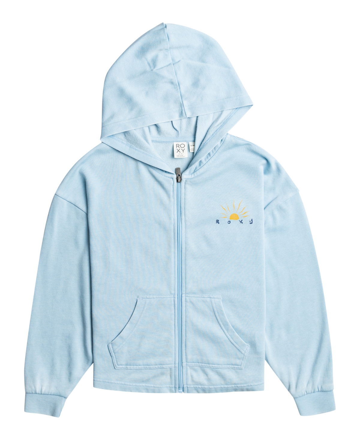 ROXY BIG GIRLS EARLY IN THE MORNING ZIP-UP HOODIE