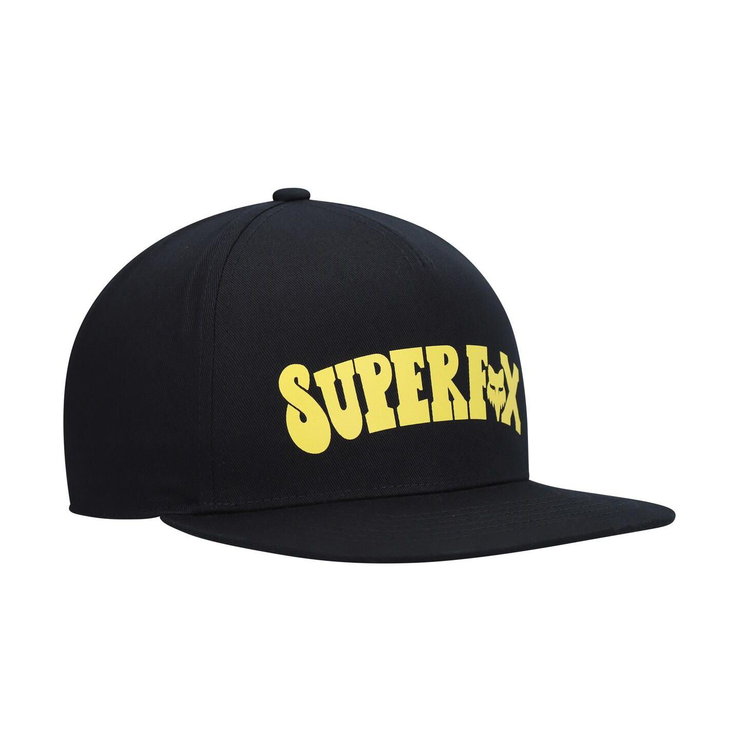 Мужская кепка Fox Black Super Trik Snapback Hat — фото 4