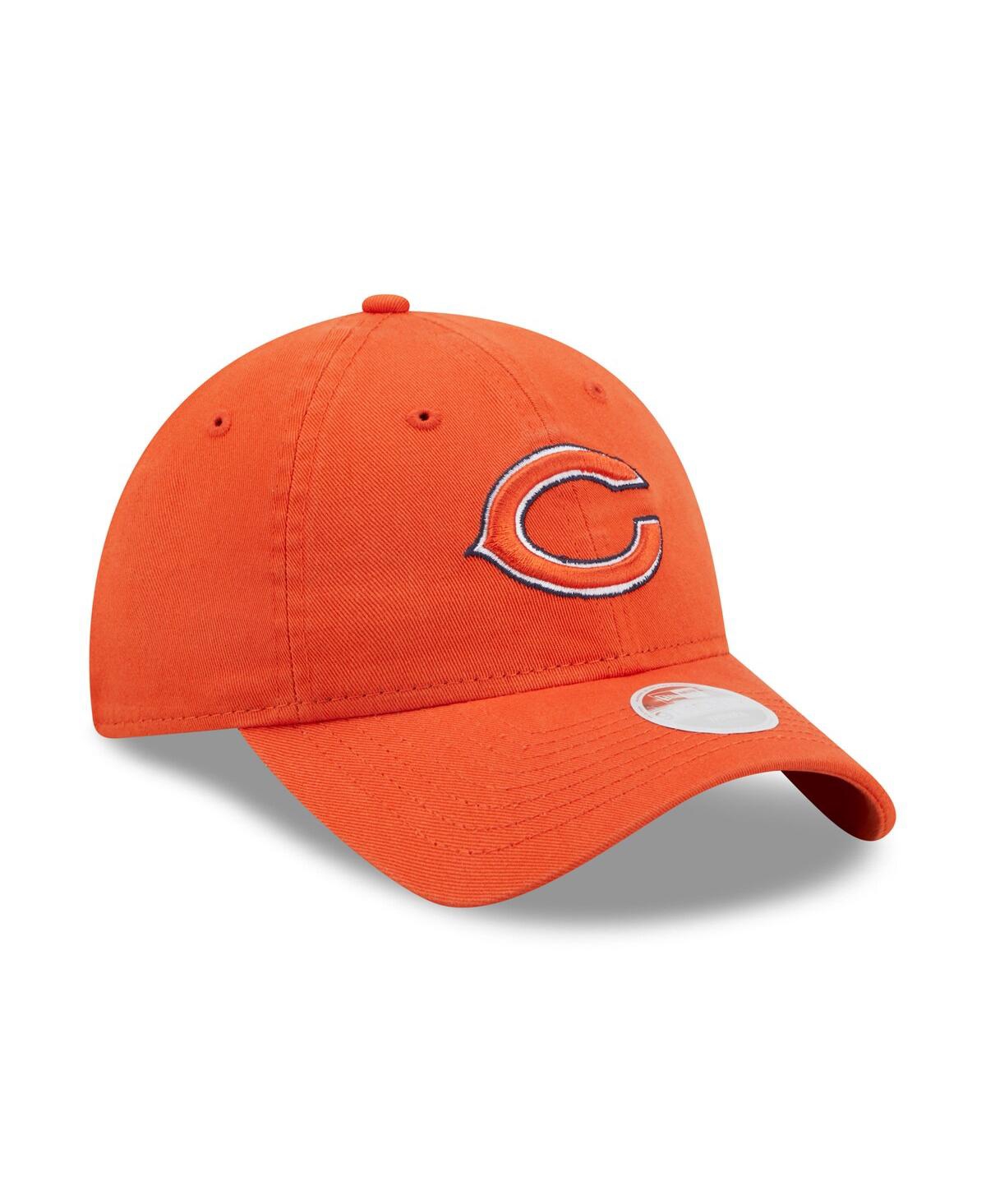 Women's New EraChicago Bears Core Classic 2.0 9TWENTY Adjustable Hat - Orange