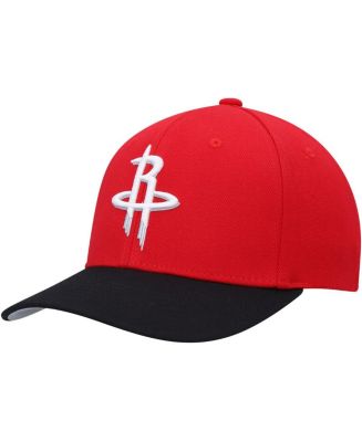 Men's Mitchell & Ness Red, Black Houston Rockets MVP Team Two-Tone 2.0 ...