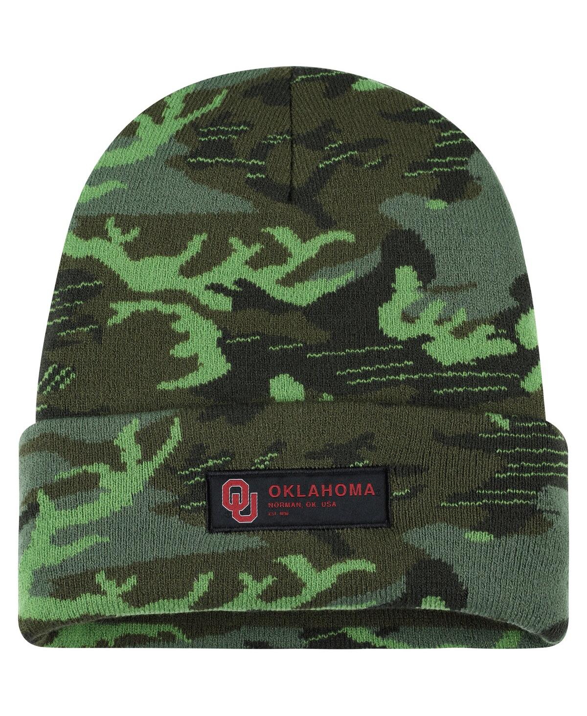 Men's Jordan Camo Oklahoma Sooners Veterans Day Cuffed Knit Hat - Camo