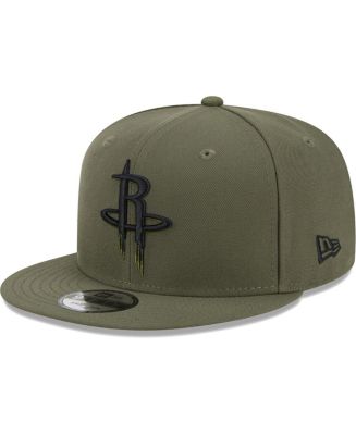 Men's New Era Olive Houston Rockets 9FIFTY Snapback Hat - Macy's