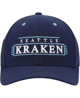 Men's Deep Sea Blue Seattle Kraken LOFI Pro Snapback Hat