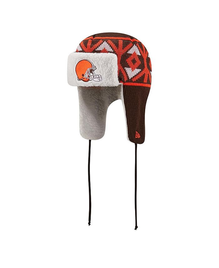 New era browns knit hat deals