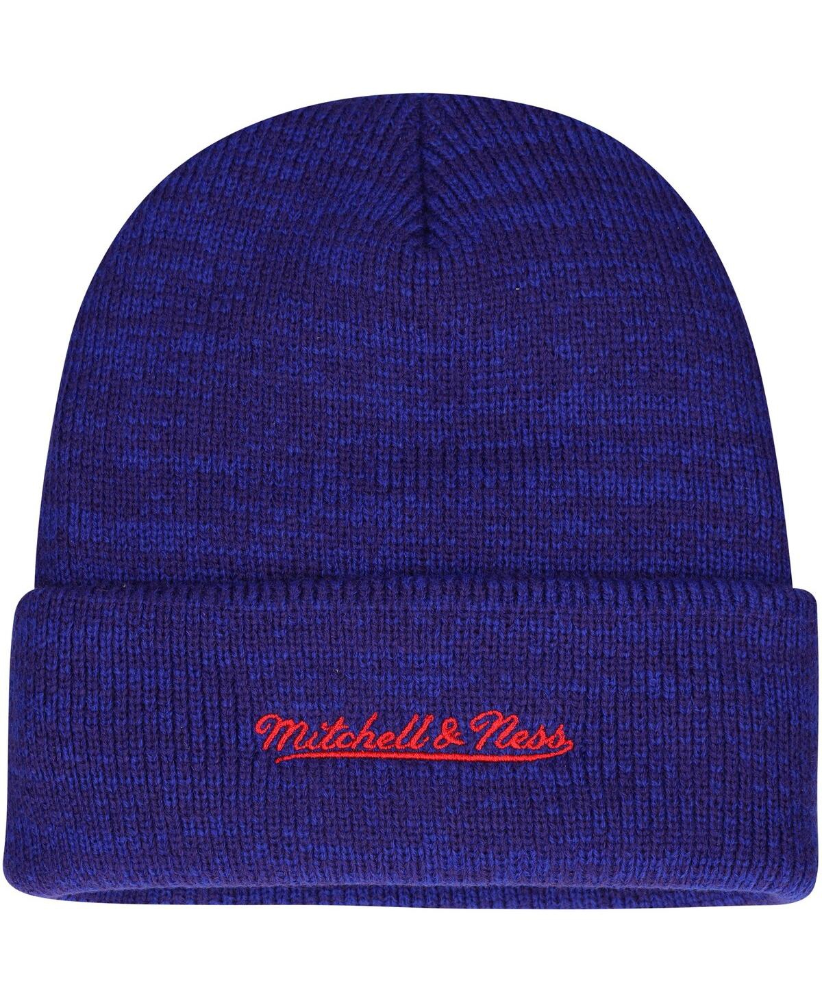 Big Boys and Girls Mitchell & NessNew England Patriots Fandom Cuffed Knit Hat - Red