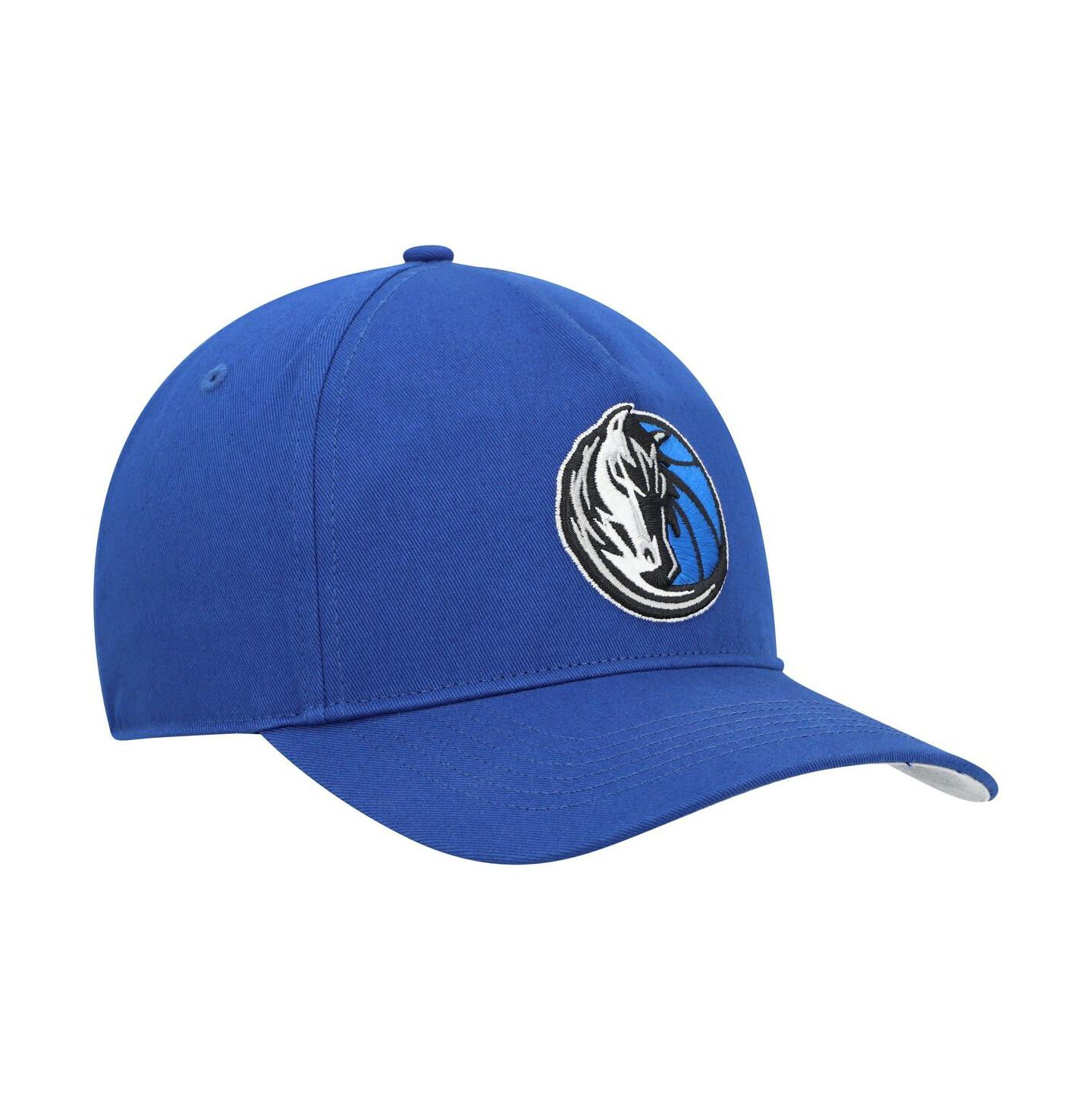 Мужская кепка '47 Brand Blue Dallas Mavericks Hitch Snapback Hat — фото 2