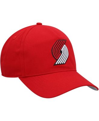Men's Red Portland Trail Blazers Hitch Snapback Hat