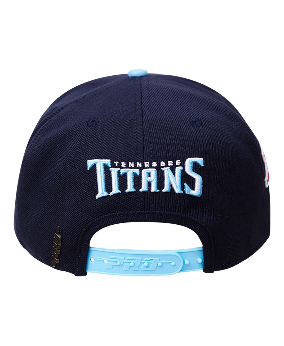 Shop Pro Standard Men's  Navy Tennessee Titans Hometown Snapback Hat