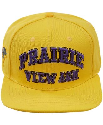 Men's Gold Prairie View A&M Panthers Evergreen Prairie View Snapback Hat