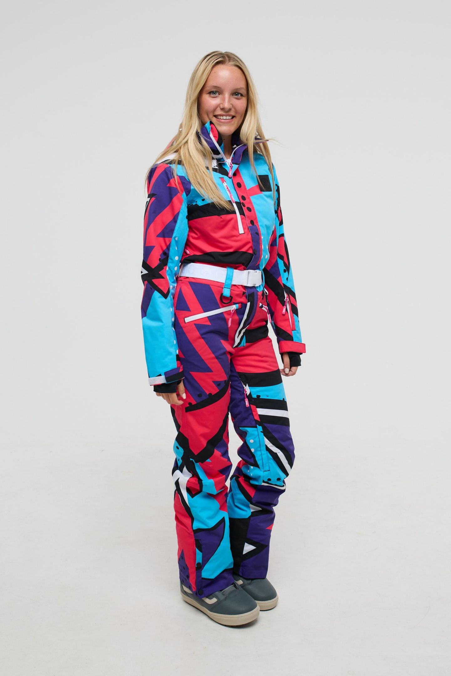 Женские куртки OOSC Fresh Prince Ski Suit, цвет: Разноцветный — фото 34