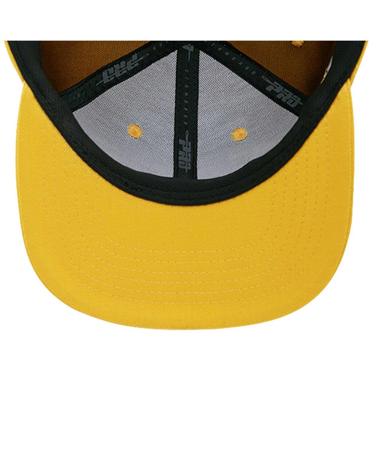 Shop Pro Standard Men's  Gold Prairie View A&m Panthers Evergreen Mascot Snapback Hat