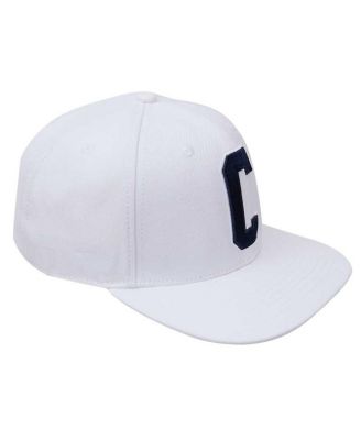 Men's White Coppin State Eagles Primary Logo Evergreen Wool Snapback Hat