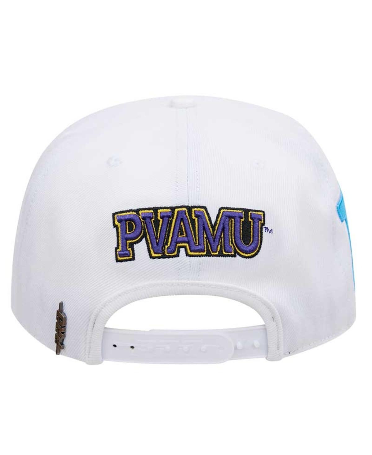 PRO STANDARD MEN'S PRO STANDARD WHITE PRAIRIE VIEW A&M PANTHERS EVERGREEN WOOL SNAPBACK HAT 