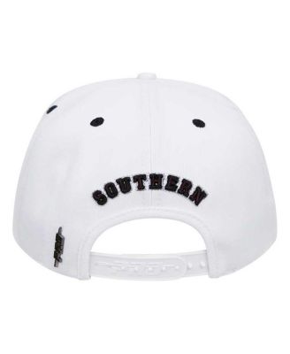 Men's White Texas Southern Tigers Evergreen Wool Snapback Hat