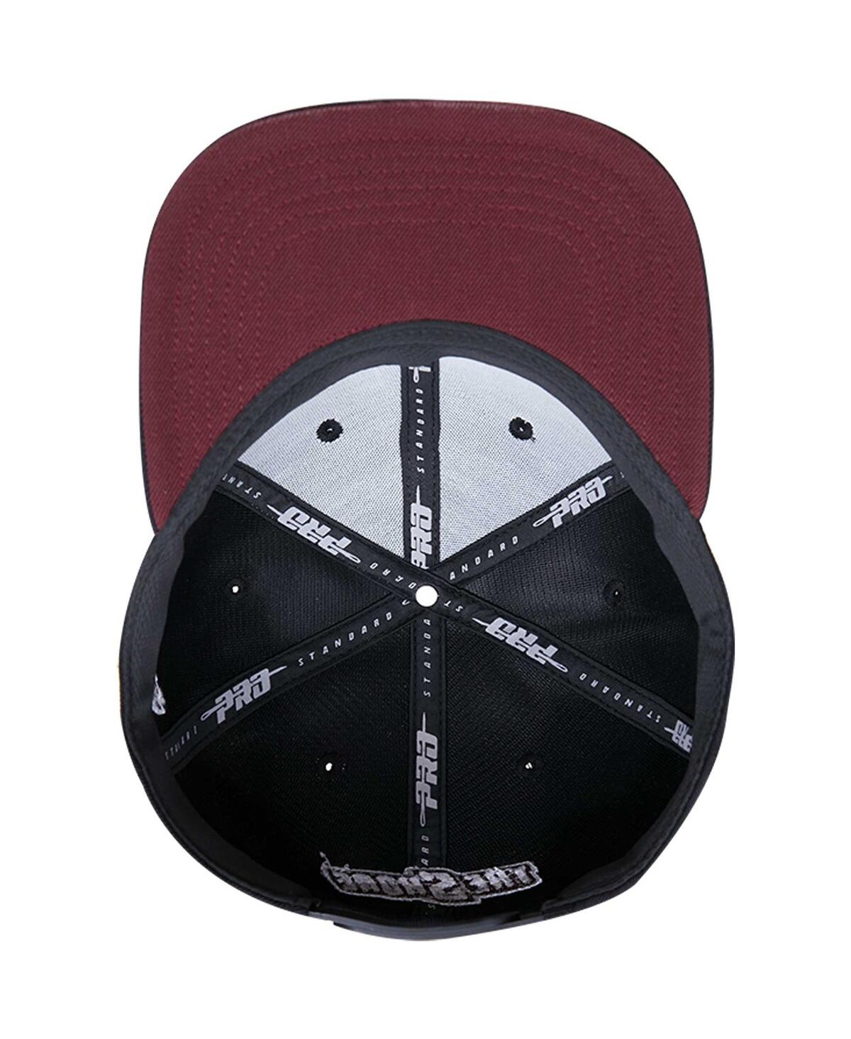 Shop Pro Standard Men's  Black Maryland Eastern Shore Hawks Arch Over Logo Evergreen Snapback Hat