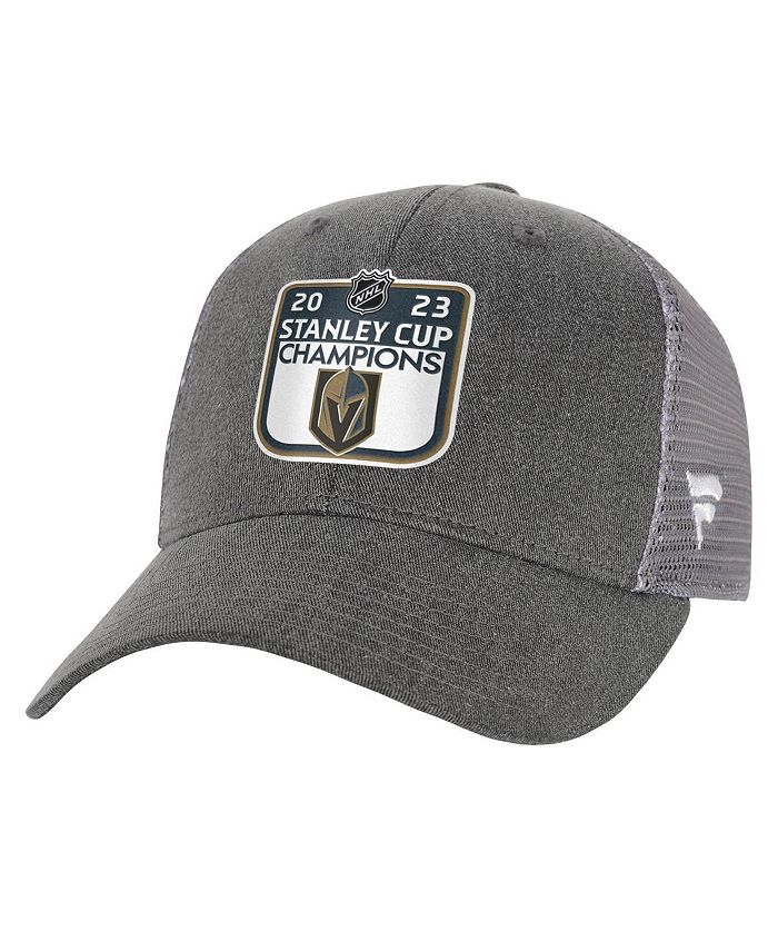Men's Vegas Golden Knights Fanatics Branded Charcoal 2023 Stanley Cup  Champions Locker Room Adjustable Hat