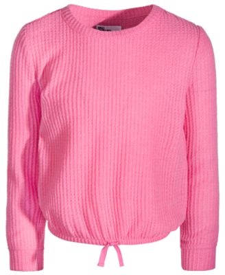 Epic Threads - Little Girls Long-Sleeved Waffled Shirt