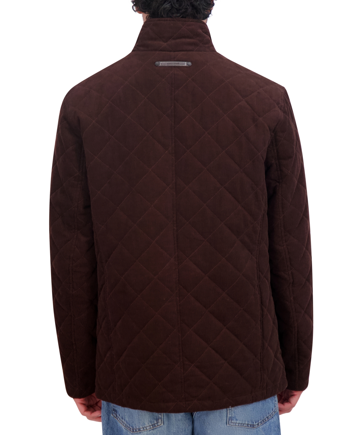 Cole Haan Men's Diamond-Quilted Corduroy Jacket
