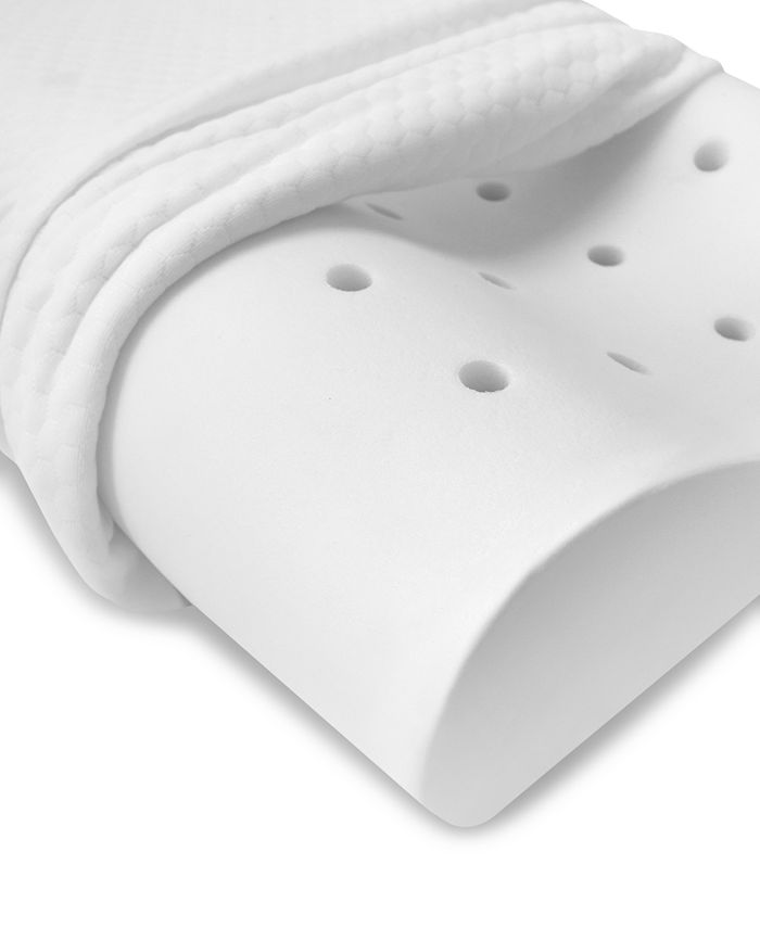 Therapedic Premier Clean Comfort Memory Foam Contour Pillow, Standard