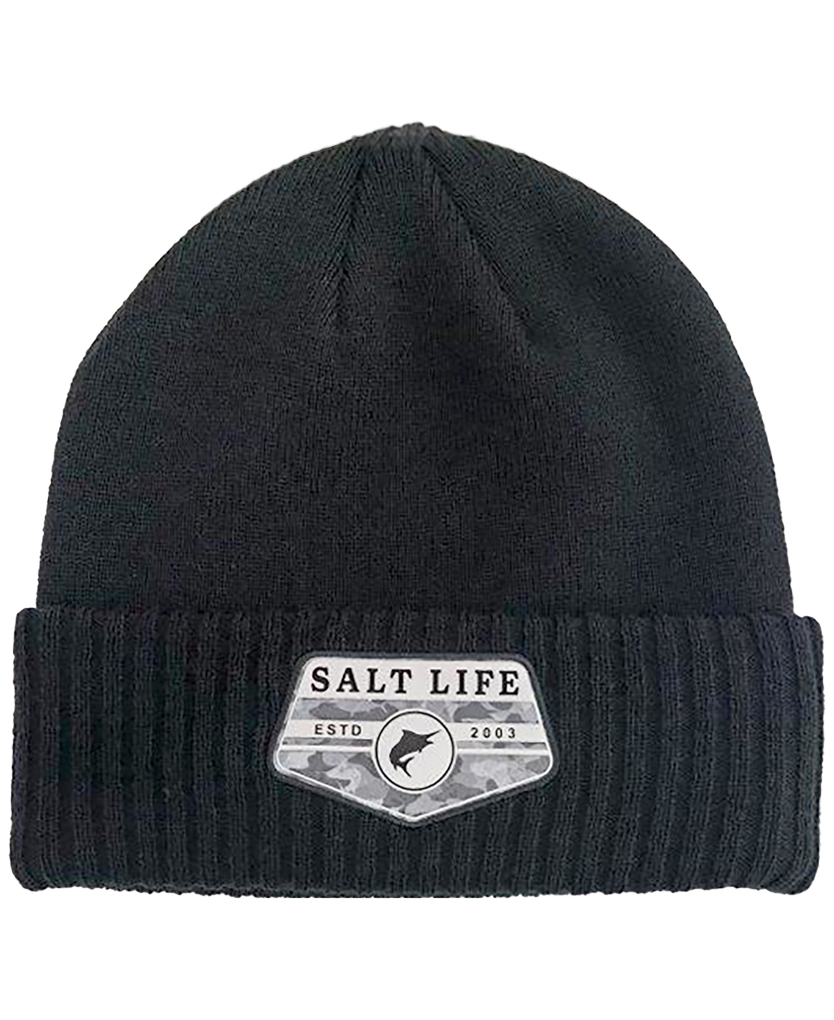 Men's Into the Abyss Logo Beanie - Black