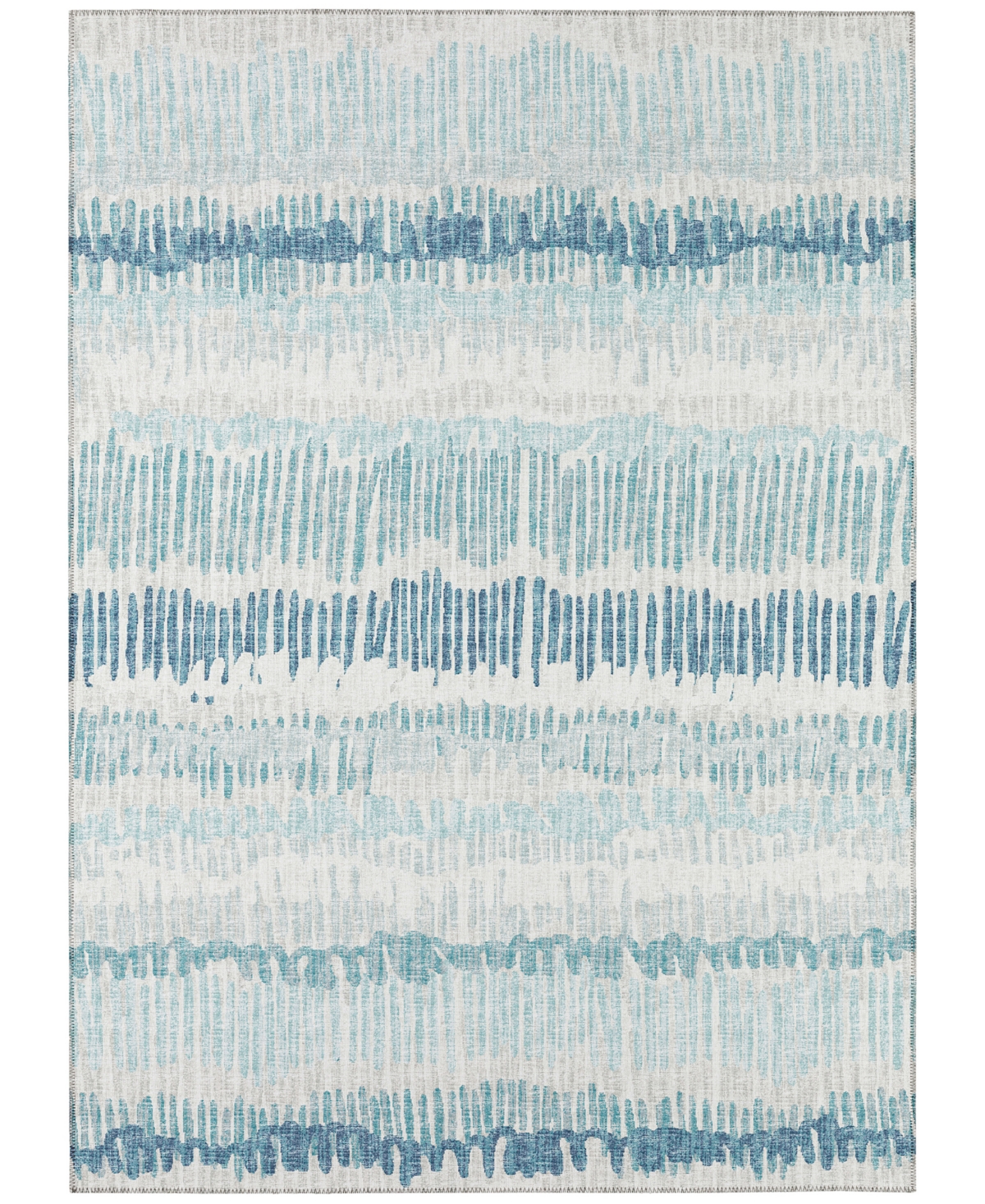 Addison Rylee Outdoor Washable ARY34 8' x 10' Area Rug - Blue