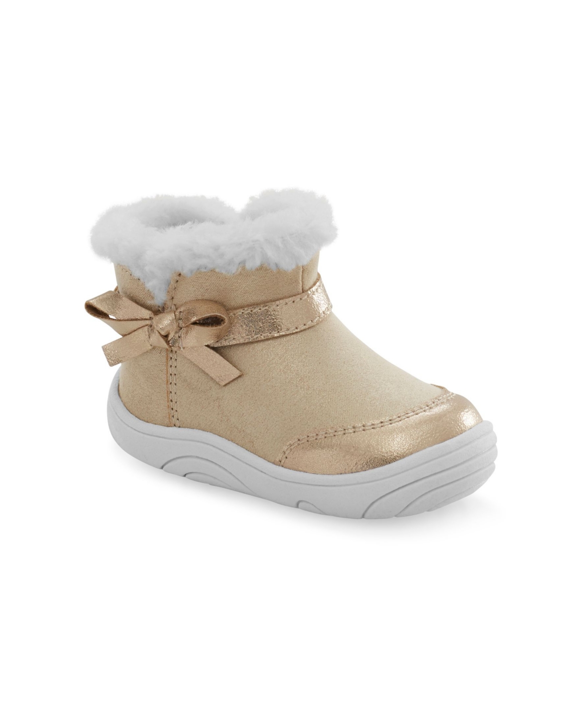 Stride Rite Toddler Girls Zina Machine Washable Boots In Champagne