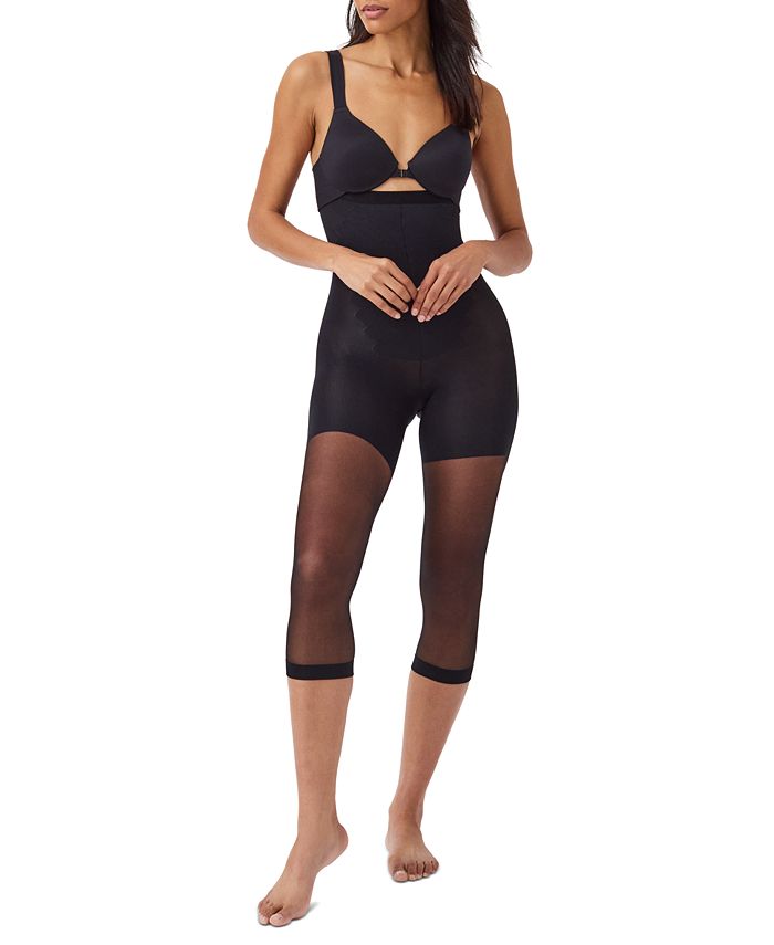 SPANX Women's Super High Power Tummy Control Footless Capri, also available in extended sizes