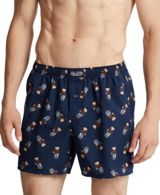 Polo Ralph Lauren - Men's Holiday Bear Printed Woven Boxers