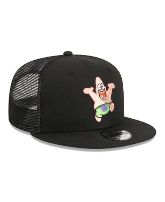 New Era Men's Black SpongeBob SquarePants Patrick Star Trucker 9FIFTY ...