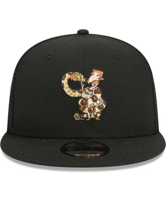 Men's Black The Wild Thornberrys Nigel Thornberry Trucker 9FIFTY Snapback Hat