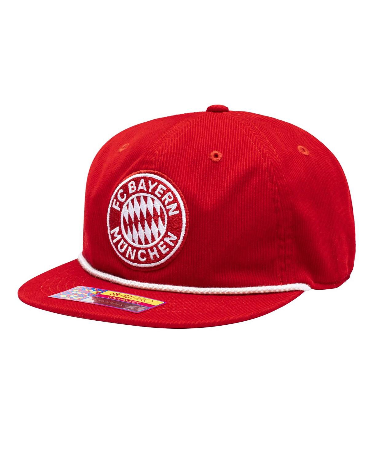 Men's Red Bayern Munich Snow Beach Adjustable Hat - Red